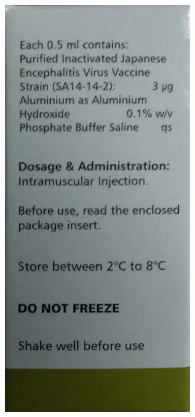 Jeev 3mcg Vaccine