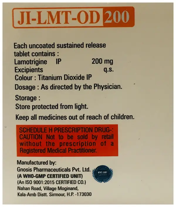 JI Lmt OD 200mg Tablet SR