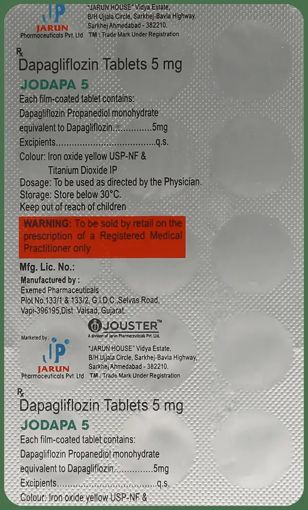 Jodapa 5mg Tablet thumbnail 5