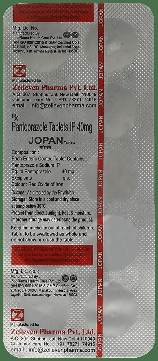 Jopan 40mg Tablet