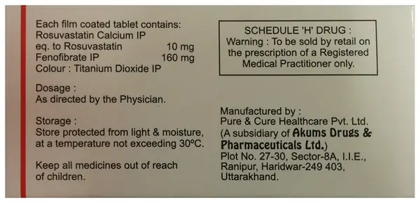 Jubira F 10 Tablet