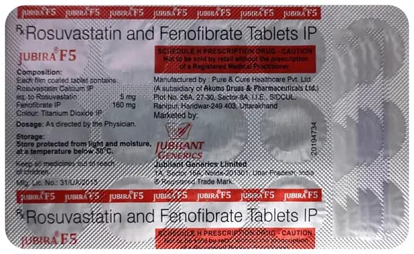 Jubira F 5 Tablet