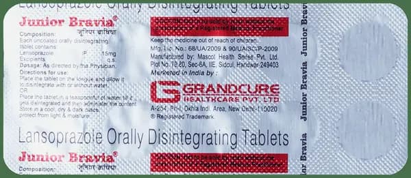 Junior Bravia 20mg Tablet