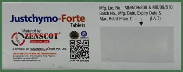 Justchymo-Forte Tablet