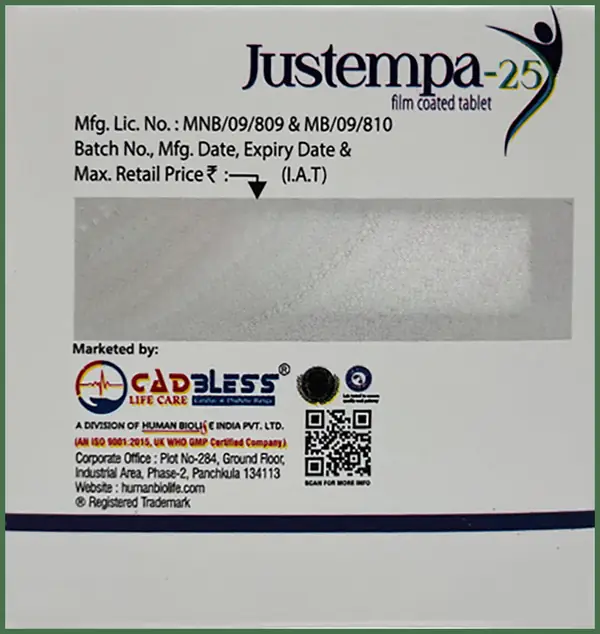 Justempa 25 Tablet