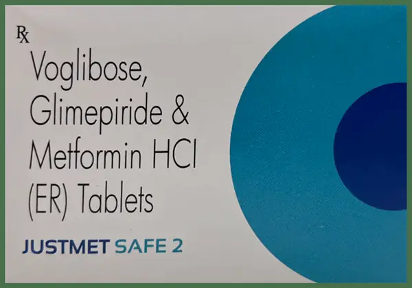 Justmet Safe 2 Tablet ER