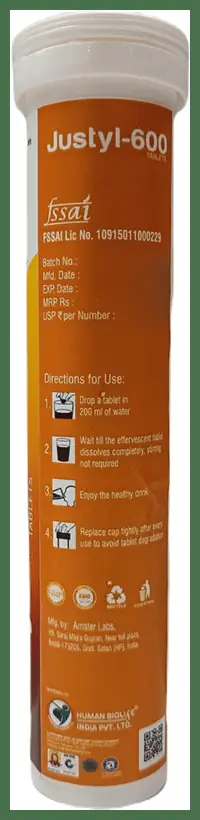 Justyl 600mg Tablet