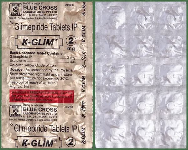 K-Glim 2mg Tablet