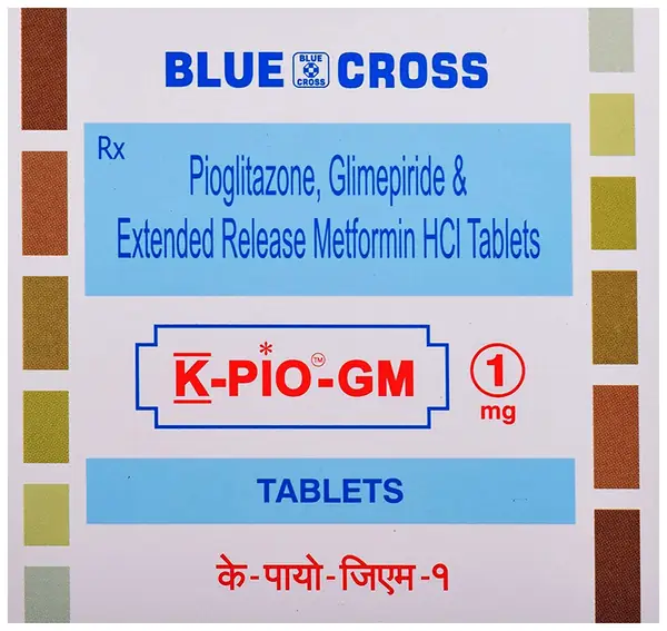 K-Pio-Gm 1mg Tablet ER