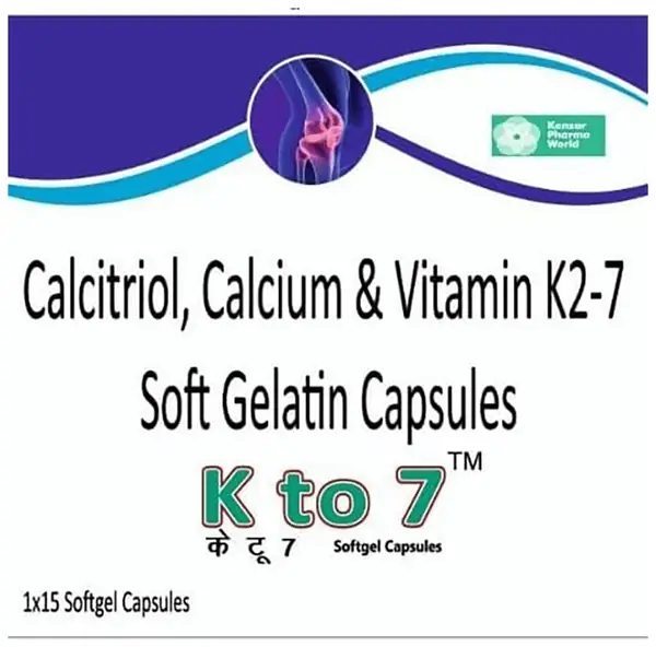 K to 7 Softgel Capsule