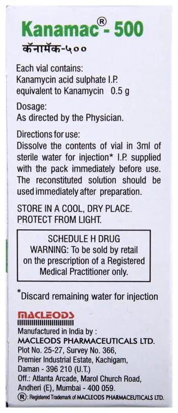 Kanamac 500 Injection thumbnail 5