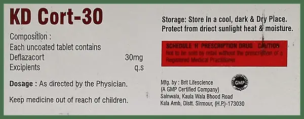 KD Cort 30 Tablet