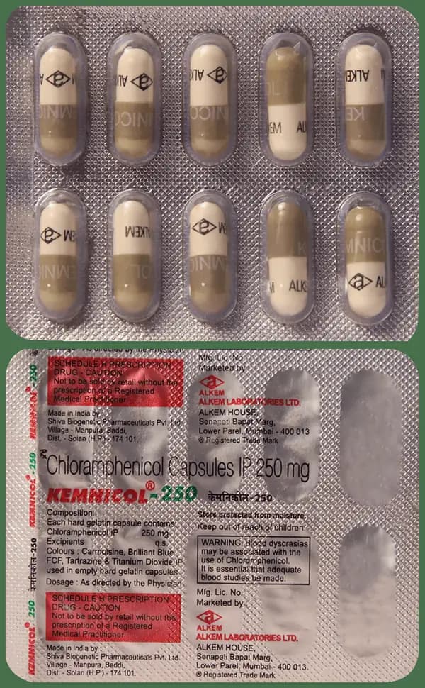 Kemnicol 250mg Capsule thumbnail 2