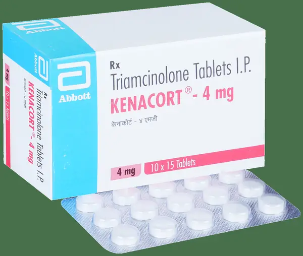 Kenacort 4mg Tablet thumbnail 5