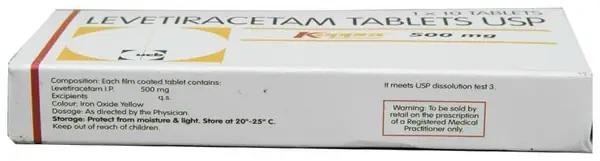Keppra 500mg Tablet thumbnail 4