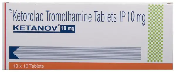 Ketanov 10mg Tablet thumbnail 2