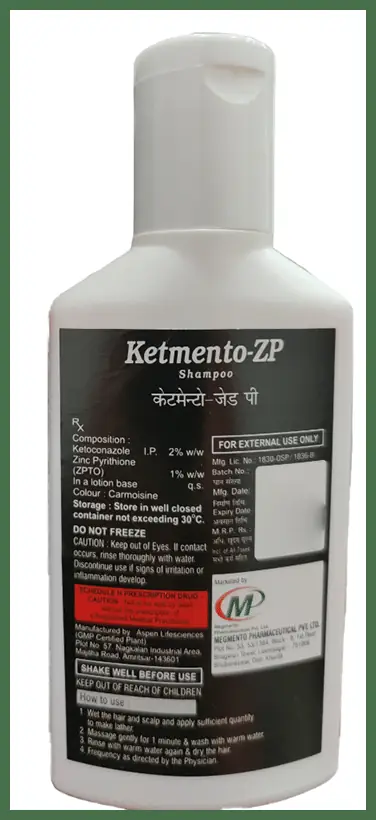 Ketmento-ZP Shampoo