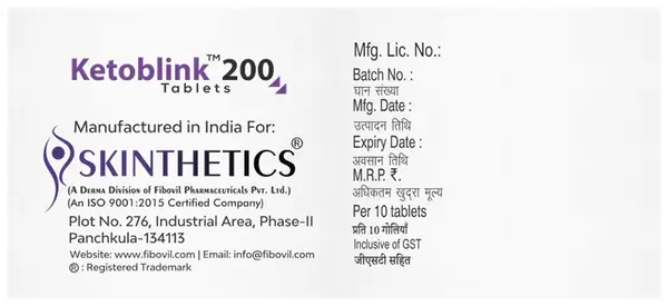 Ketoblink 200 Tablet