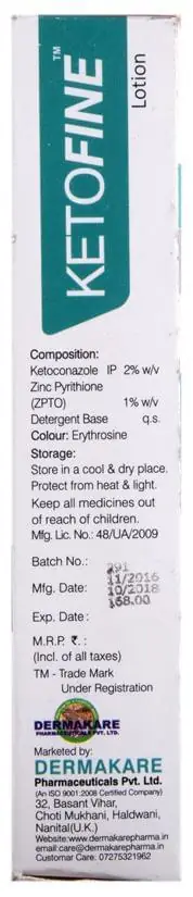 Ketofine Lotion
