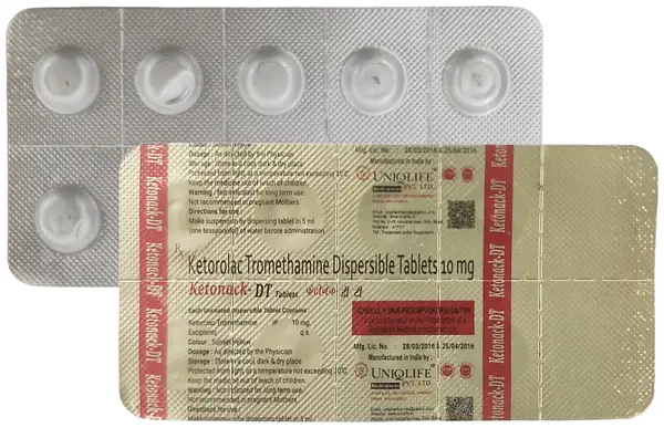 Ketonack 10mg Tablet DT thumbnail 5