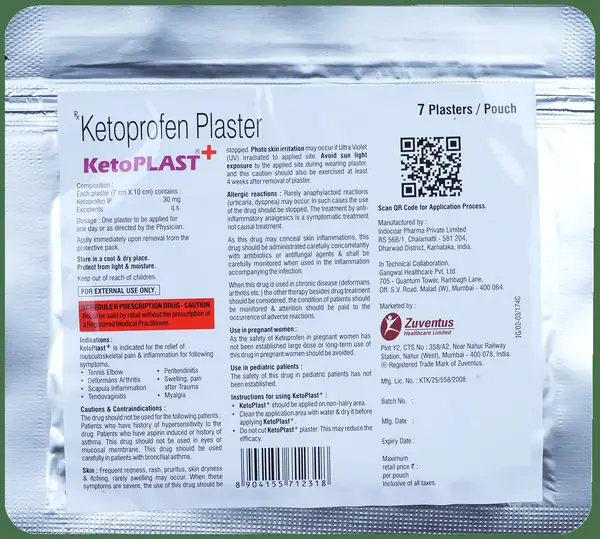 Ketoplast Plus Plaster thumbnail 2
