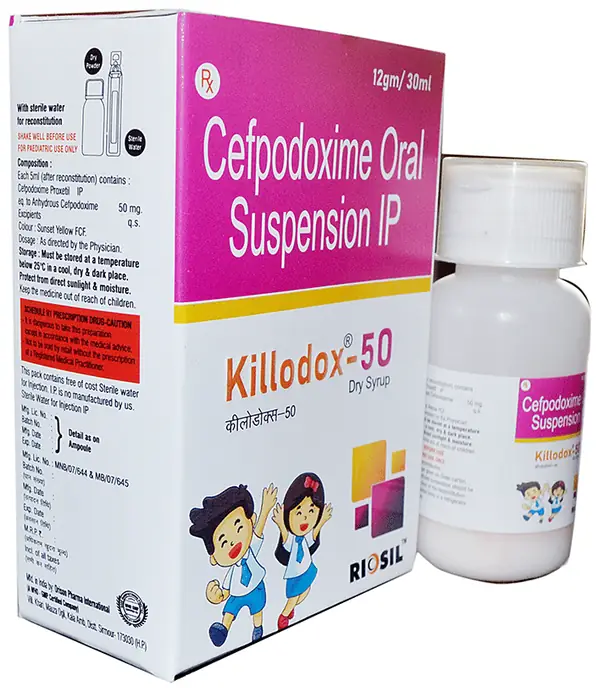 Killodox 50 Dry Syrup thumbnail 2