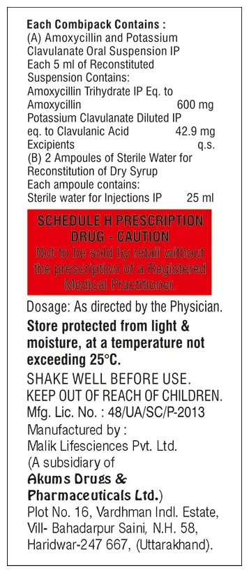 Klclav ES Oral Suspension