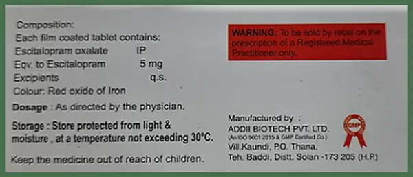 Klopam 5 Tablet