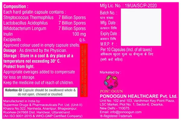 Kolontox-Gl Capsule