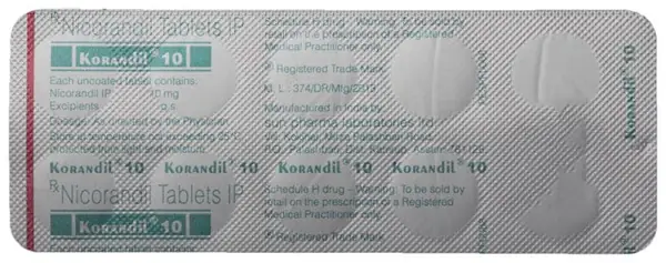 Korandil 10 Tablet thumbnail 4