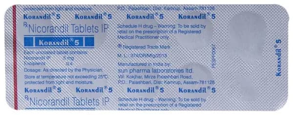 Korandil 5 Tablet thumbnail 5