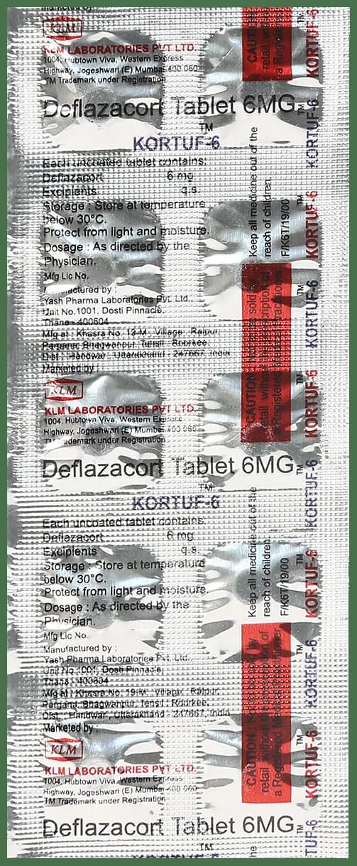 Kortuf 6mg Tablet thumbnail 3