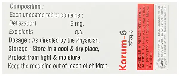 Korum Tablet