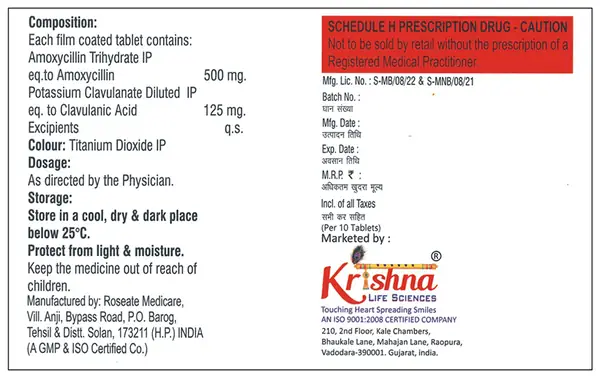 Krisclav 625 Tablet
