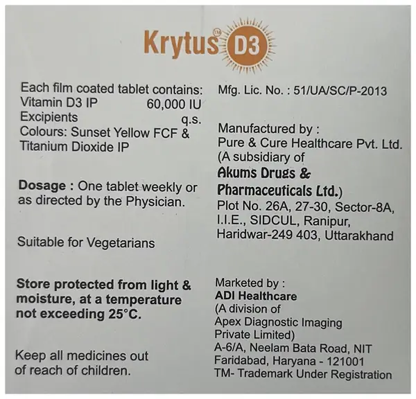 Krytus D3 Tablet