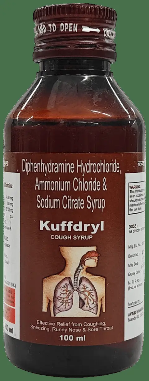 Kuffdryl Syrup thumbnail 2