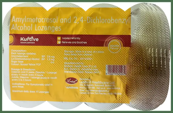 Kuftive Lozenges Orange