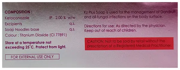 KZ Plus Medicated Soap