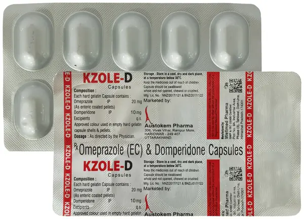 Kzole D 10mg/20mg Capsule