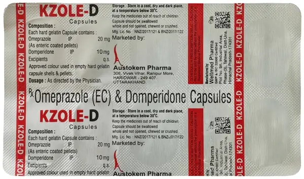 Kzole D 10mg/20mg Capsule thumbnail 3