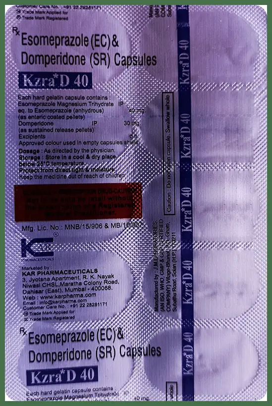 Kzra D 40 Capsule SR
