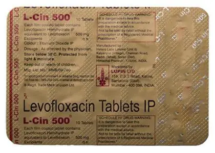L-Cin 500 Tablet thumbnail 3