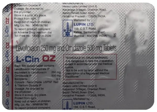 L-Cin OZ Tablet thumbnail 2