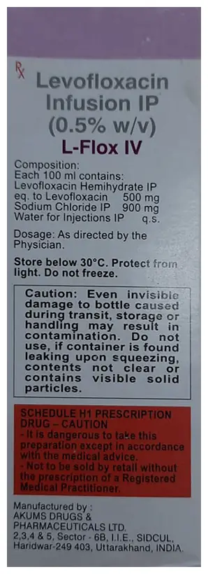 L-Flox IV Infusion