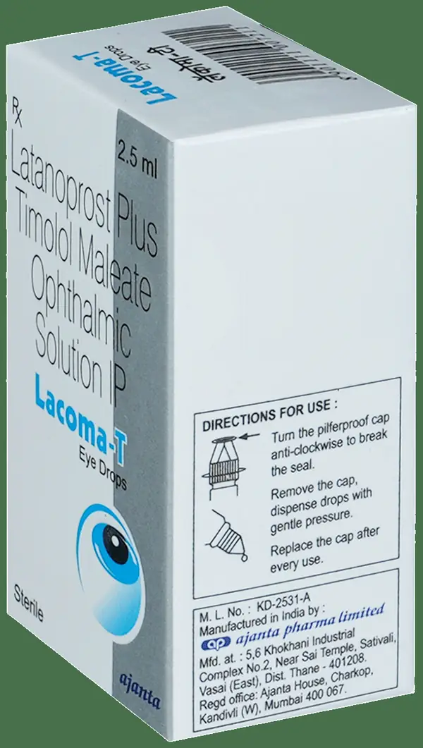 Lacoma T  Eye Drop thumbnail 3