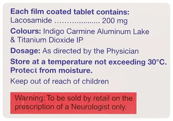 Lacopsy 200 Tablet