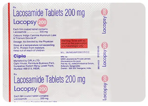 Lacopsy 200 Tablet thumbnail 3