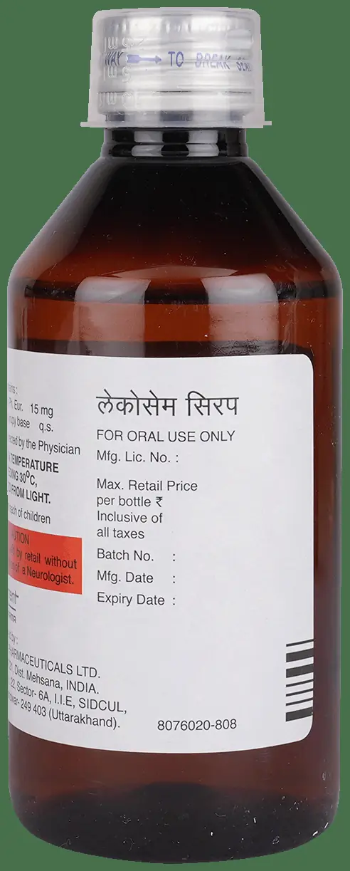 Lacosam 15mg Syrup thumbnail 5