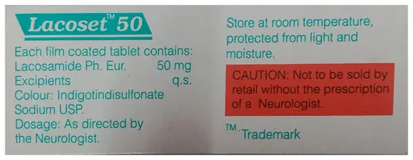 Lacoset 50 Tablet