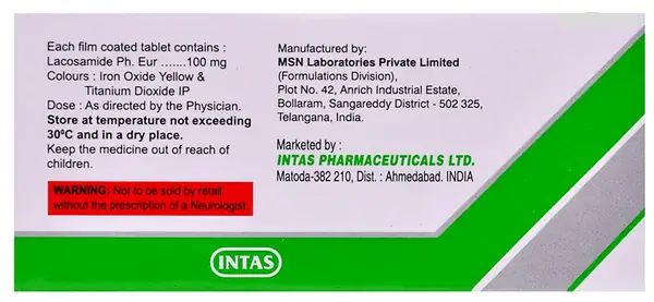 Lacotide 100mg Tablet